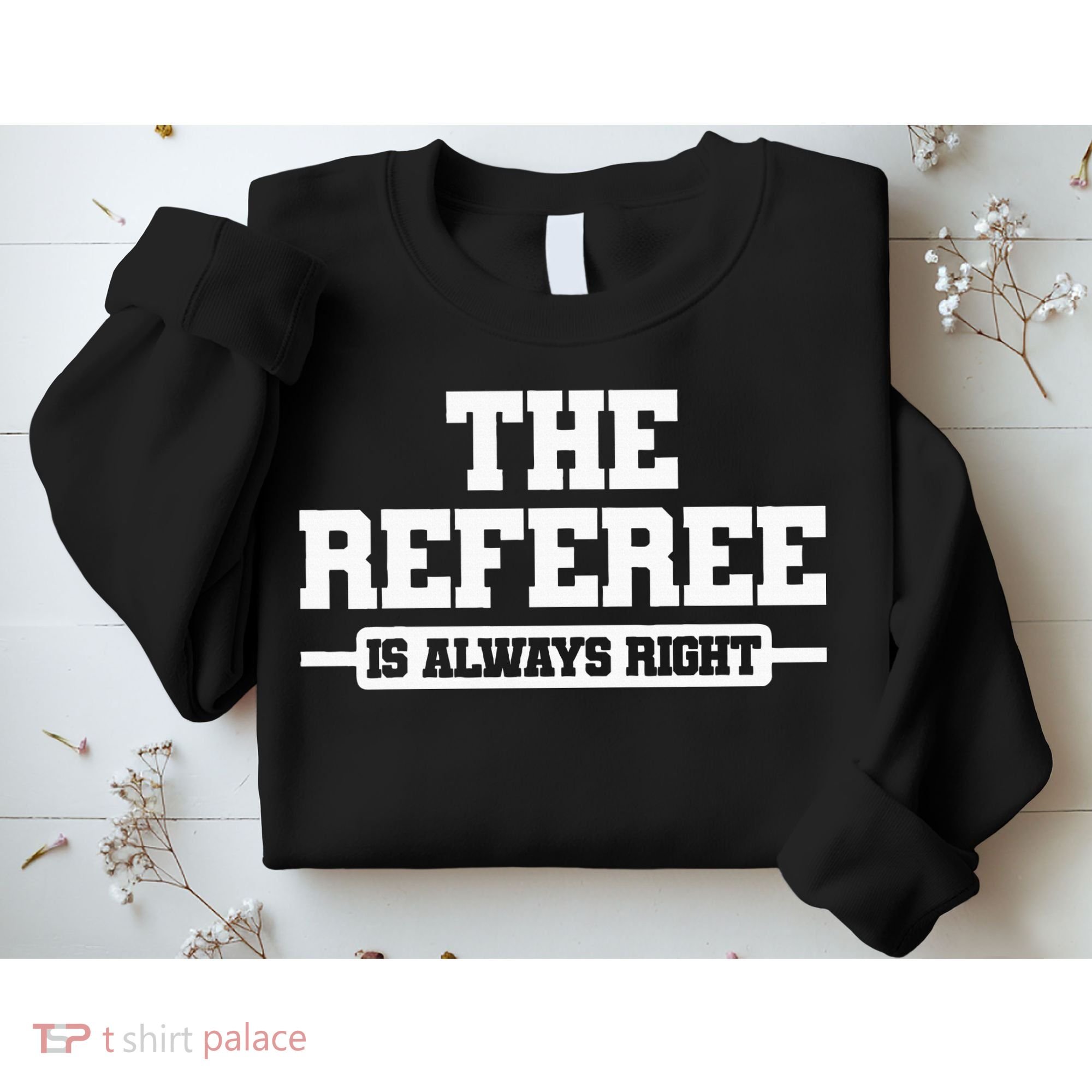 Referee Ref Umpire Sweatshirt