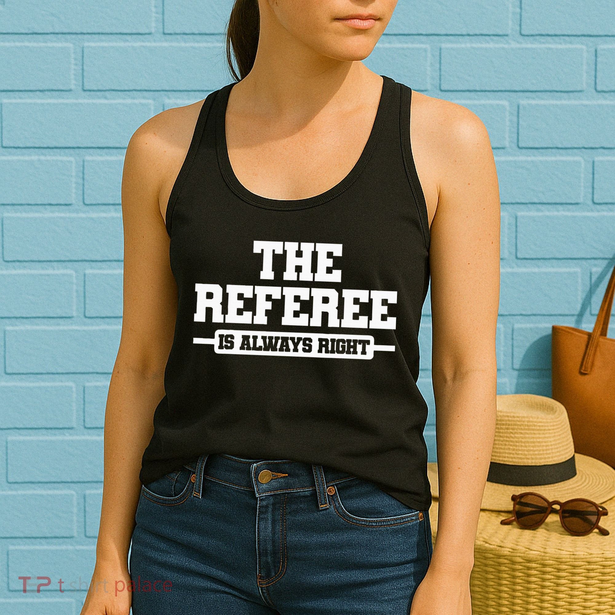 Referee Ref Umpire Women's Tank Top
