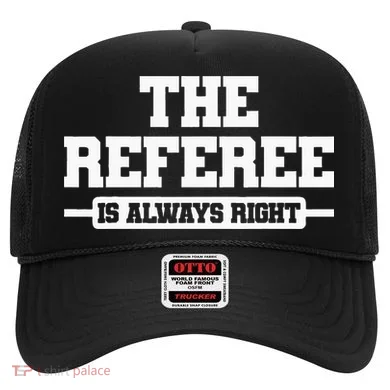 Referee Ref Umpire Hat