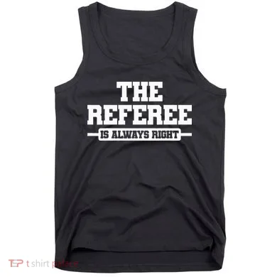 Referee Ref Umpire Tank Top