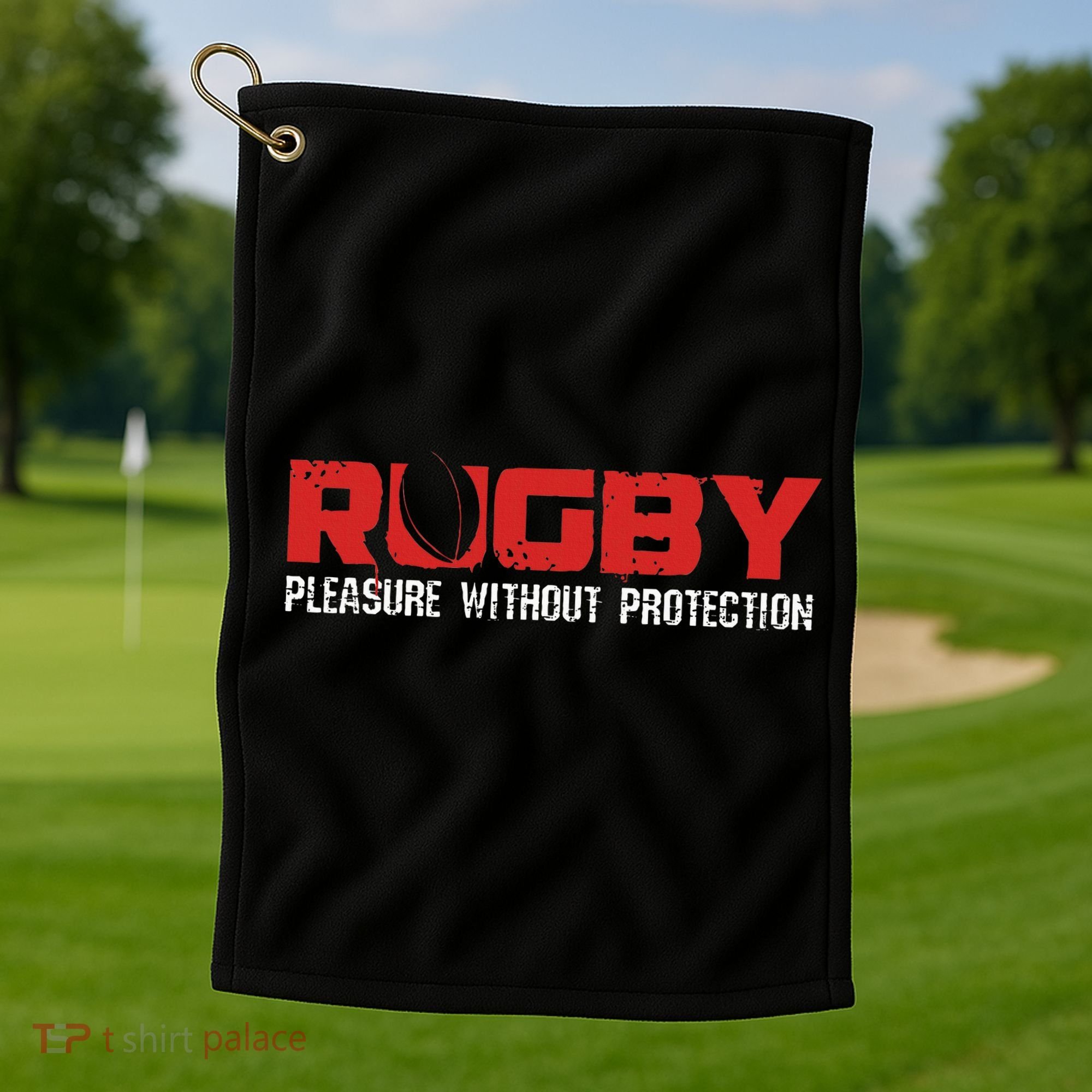 Rugby Golf Towel