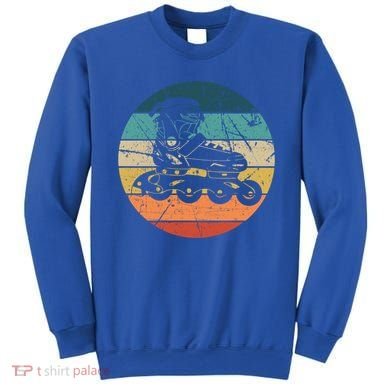Rollerblading Retro Vintage Roller Blades Inline Skating Gift Sweatshirt
