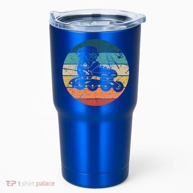 Rollerblading Retro Vintage Roller Blades Inline Skating Gift Tumbler