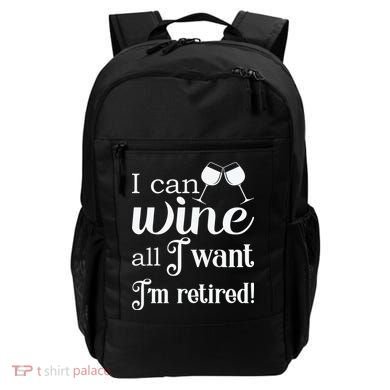 Retired Retirement Wine Gift Backpack
