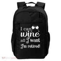 Retired Retirement Wine Gift Backpack thumb 0
