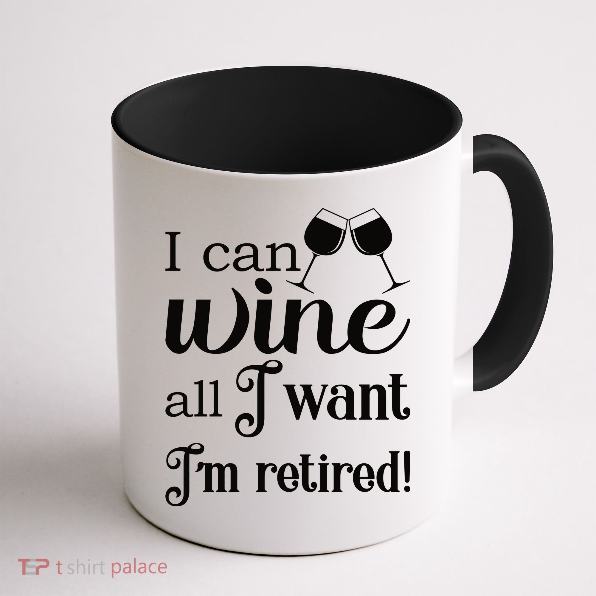 Retired Retirement Wine Gift Coffee Mug