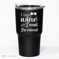 Retired Retirement Wine Gift Tumbler thumb 0