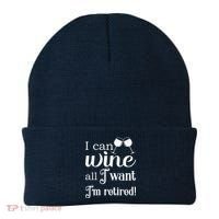 Retired Retirement Wine Gift Beanie thumb 0