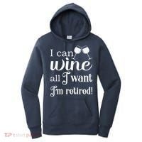 Retired Retirement Wine Gift Women's Hoodie thumb 0