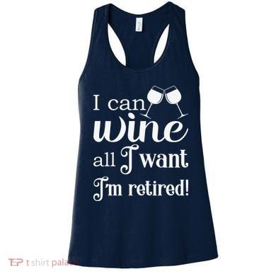 Retired Retirement Wine Gift Women's Tank Top