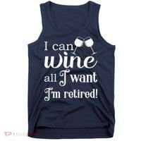Retired Retirement Wine Gift Tank Top thumb 0