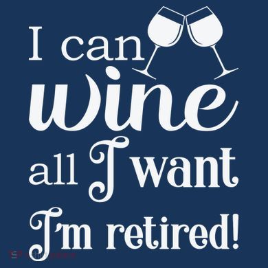 Retired Retirement Wine Gift Tank Top