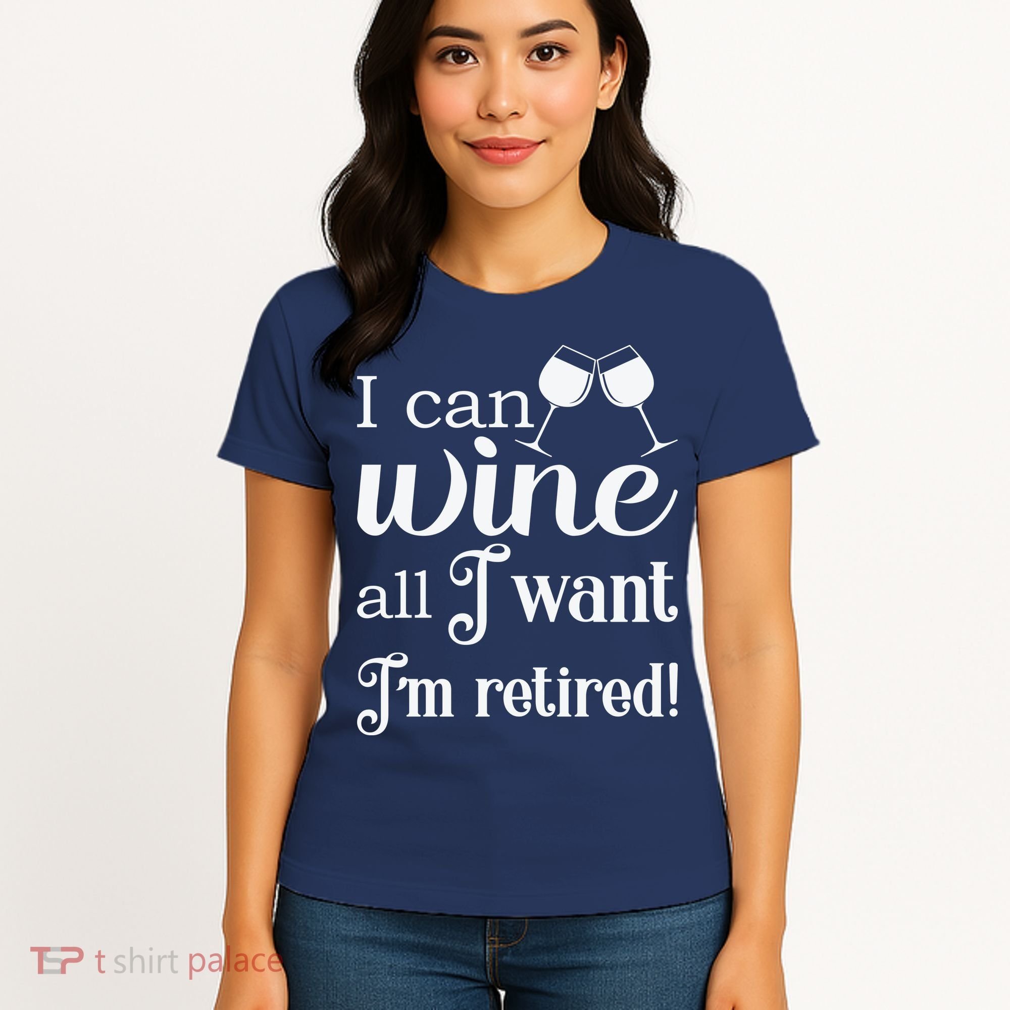 Retired Retirement Wine Gift Women's T-Shirt