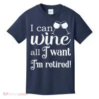 Retired Retirement Wine Gift Kids T-Shirt thumb 0