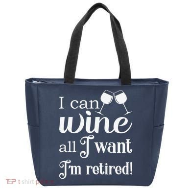 Retired Retirement Wine Gift Tote Bag