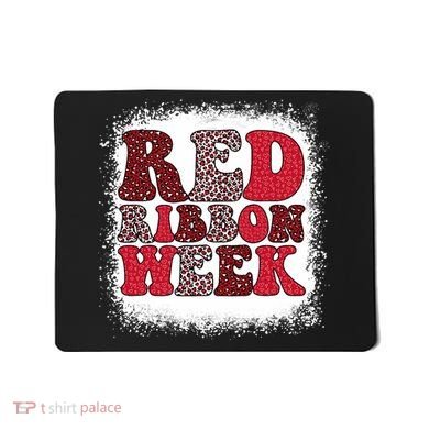 Red Ribbon Week Apparel Red Ribbon Week Mousepad