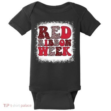 Red Ribbon Week Apparel Red Ribbon Week Baby Bodysuit