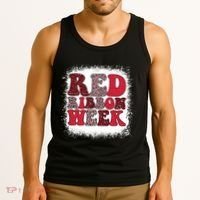 Red Ribbon Week Apparel Red Ribbon Week Tank Top thumb 3