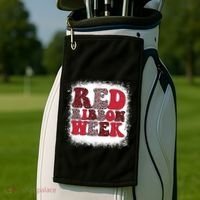 Red Ribbon Week Apparel Red Ribbon Week Golf Towel thumb 2