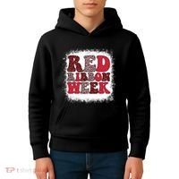 Red Ribbon Week Apparel Red Ribbon Week Kids Hoodie thumb 4