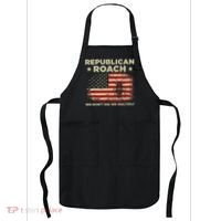 Republican Roach We Dont Die We Multiply Apron thumb 0
