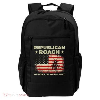 Republican Roach We Dont Die We Multiply Backpack