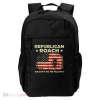 Republican Roach We Dont Die We Multiply Backpack thumb 0