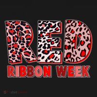 Red Ribbon Week Awareness USA-Made Doggie Bandana thumb 2