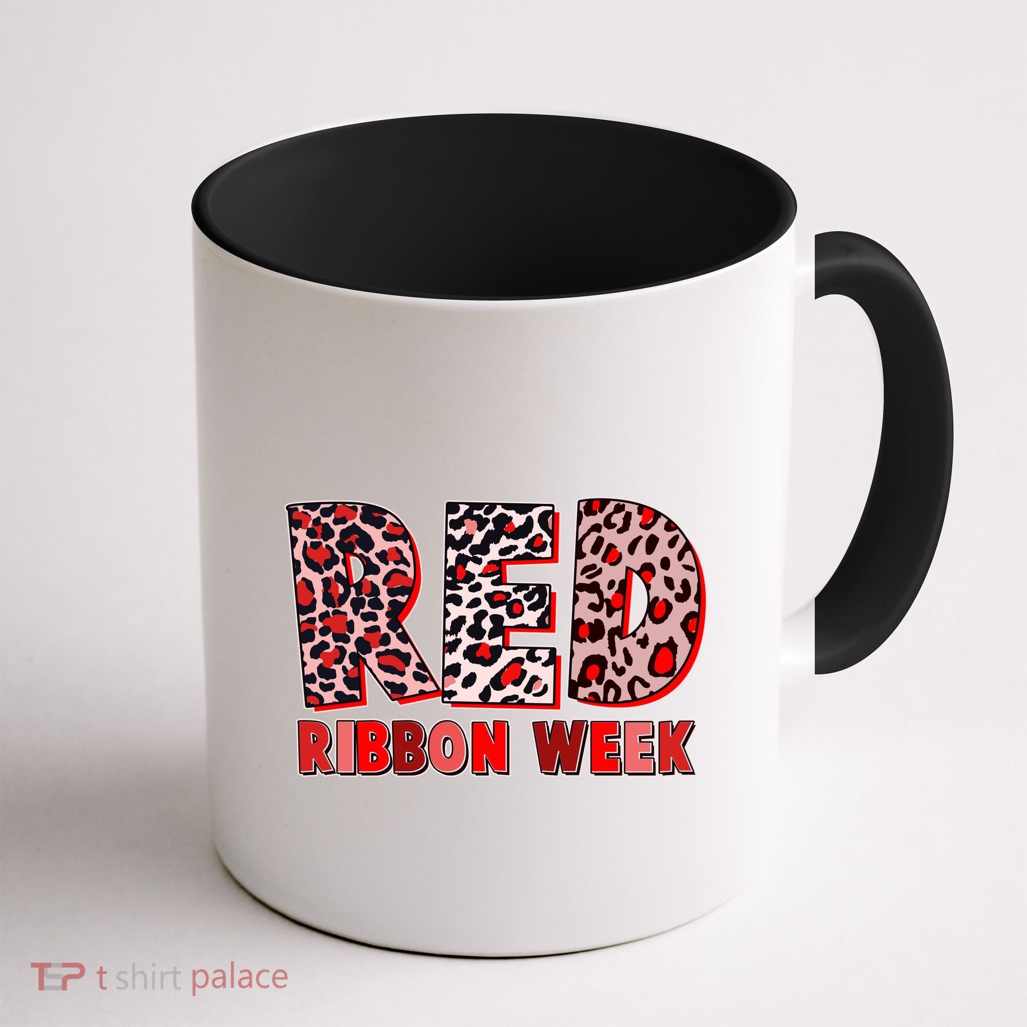 Red Ribbon Week Awareness Coffee Mug