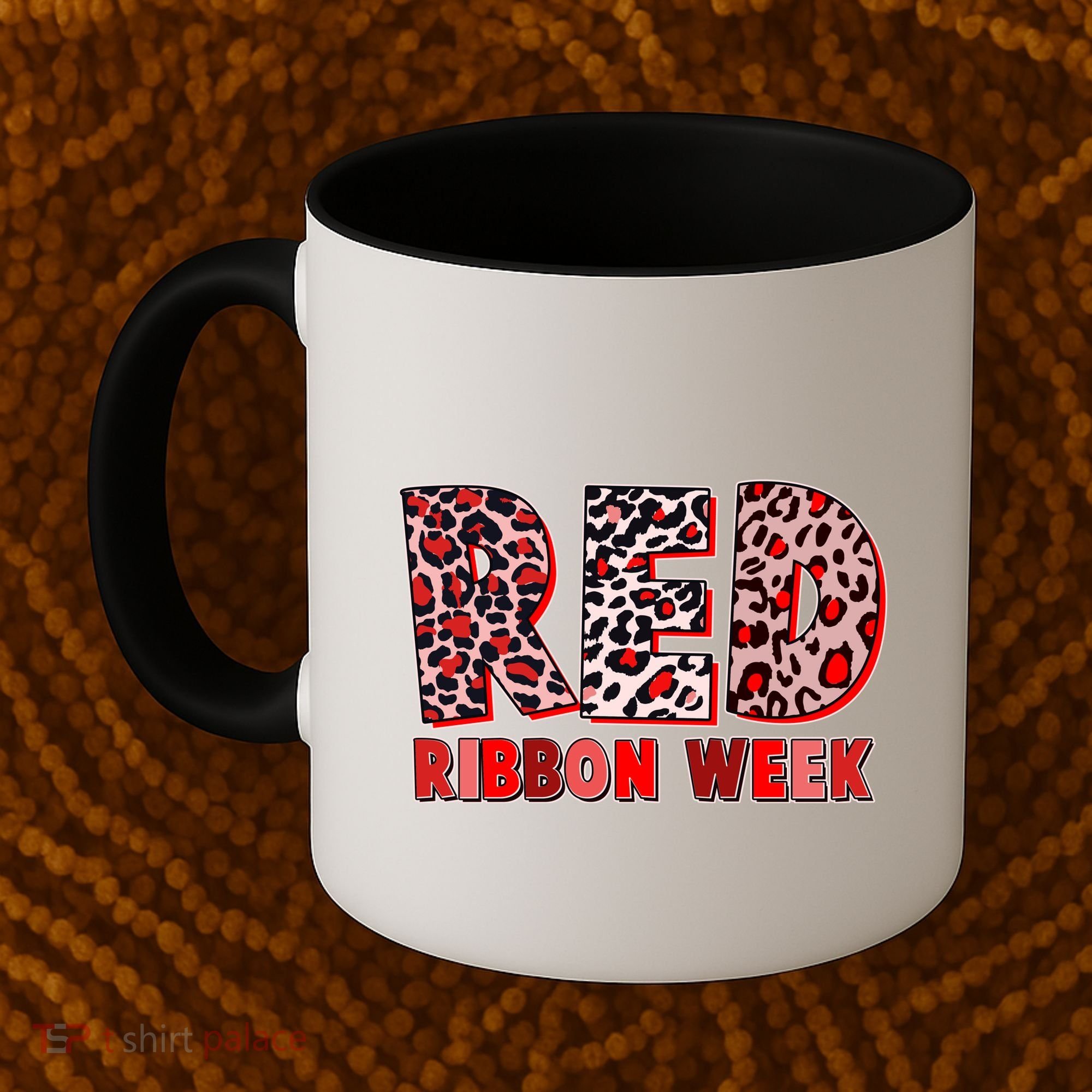 Red Ribbon Week Awareness Coffee Mug