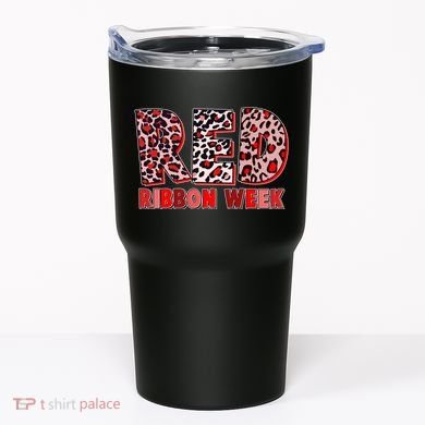 Red Ribbon Week Awareness Tumbler