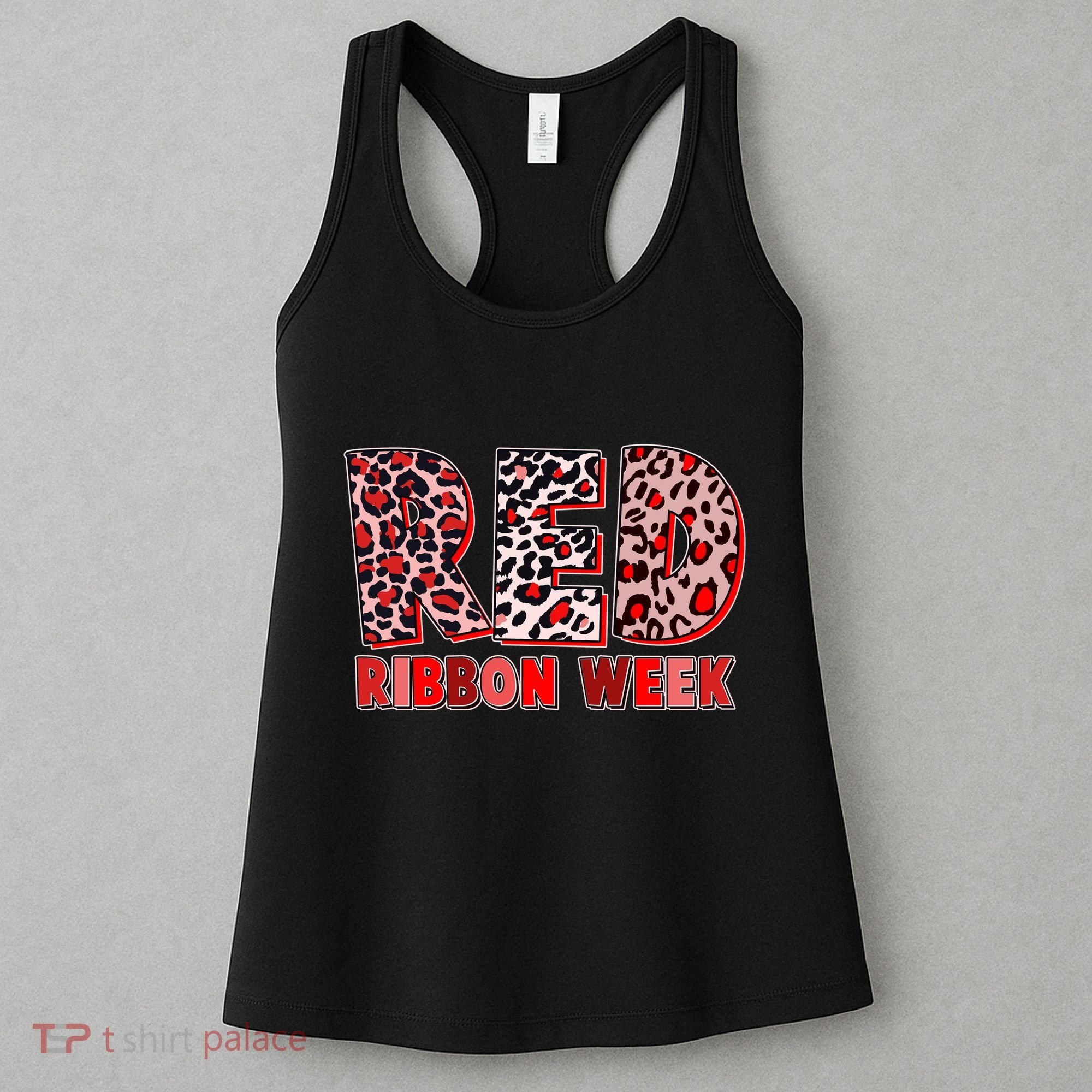 Red Ribbon Week Awareness Women's Tank Top