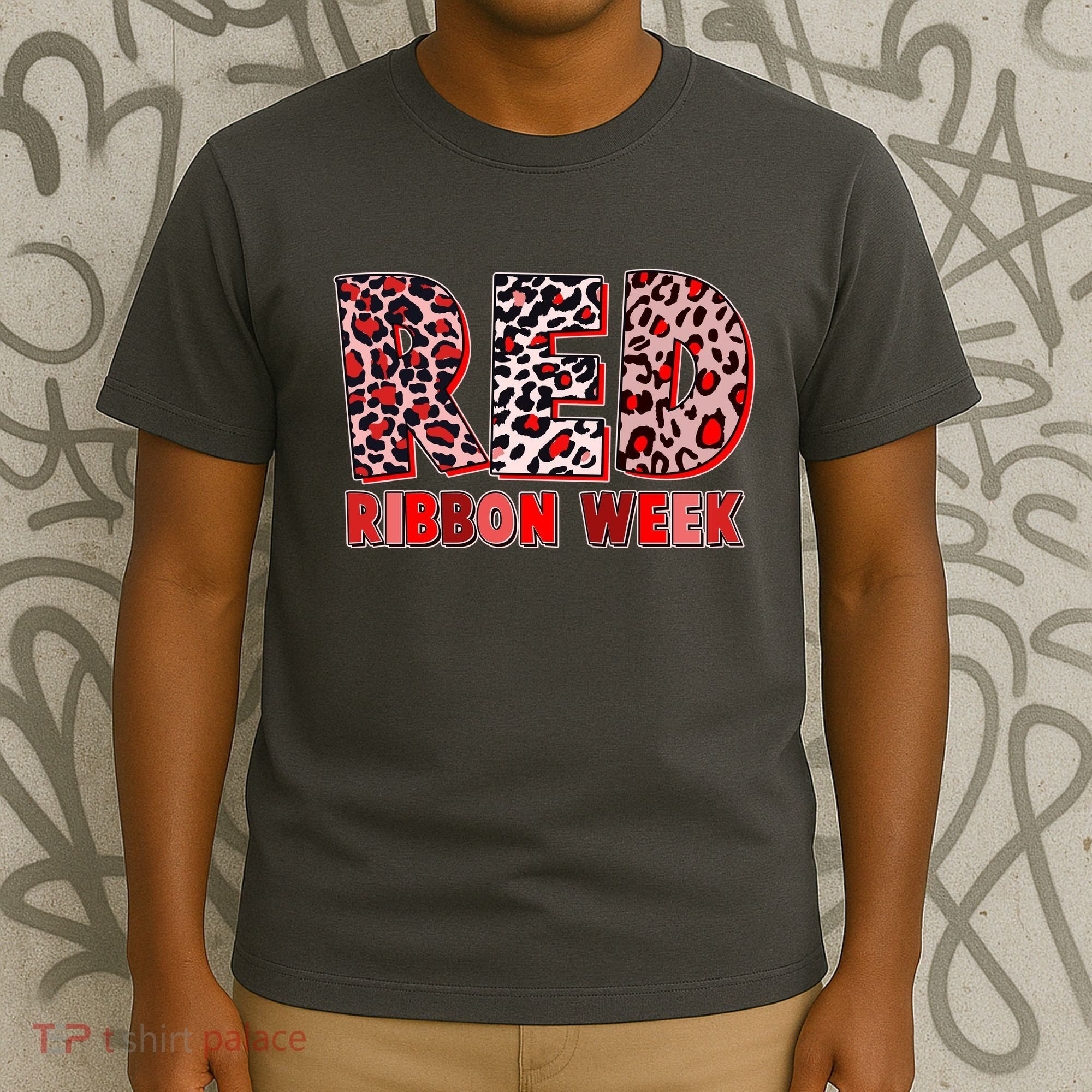 Red Ribbon Week Awareness T-Shirt