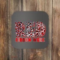 Red Ribbon Week Awareness Coaster thumb 0