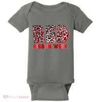 Red Ribbon Week Awareness Baby Bodysuit thumb 0
