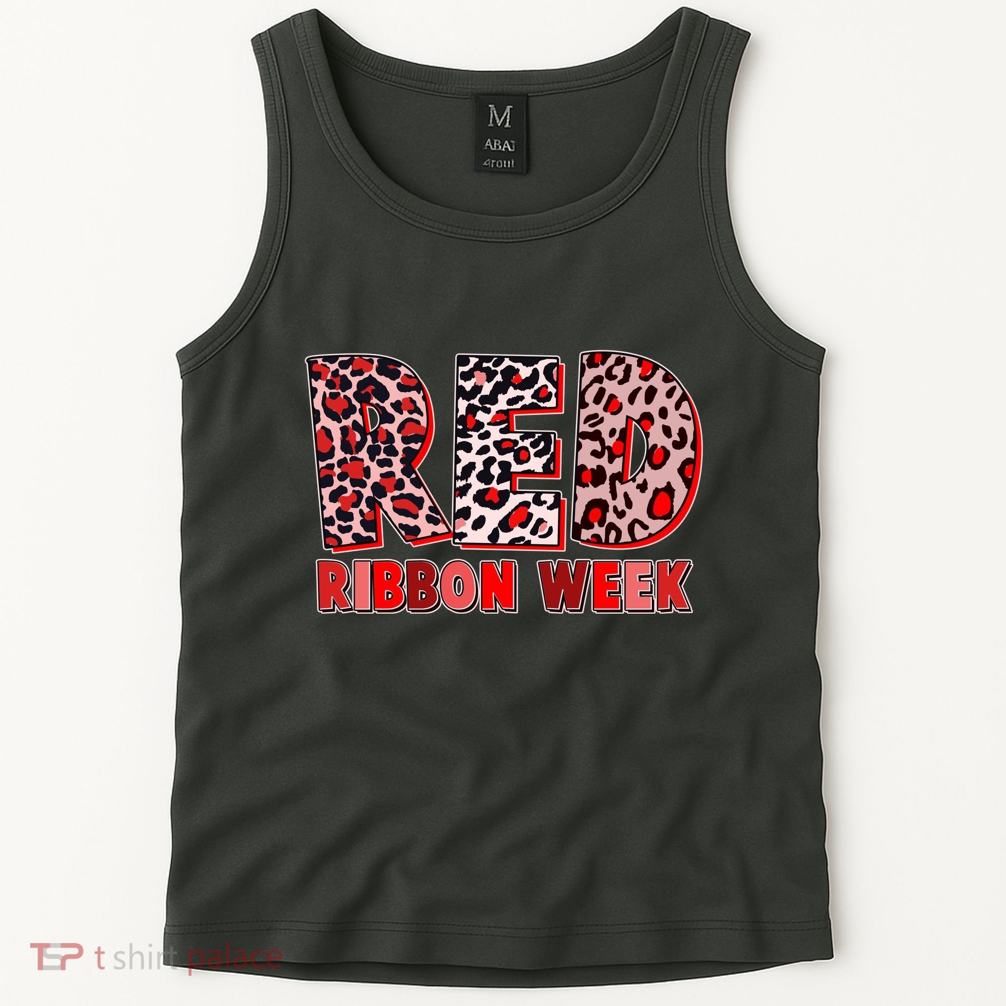 Red Ribbon Week Awareness Tank Top