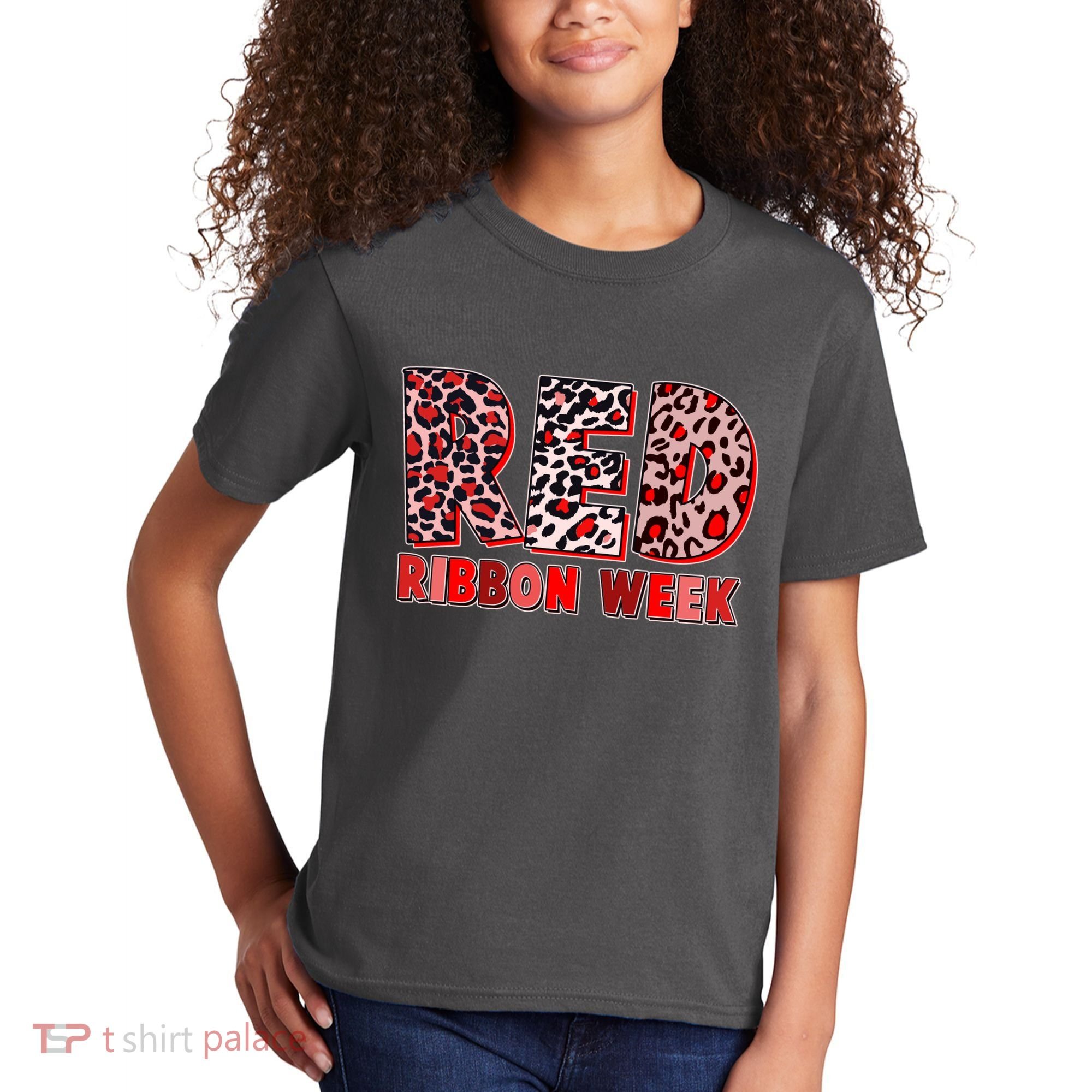 Red Ribbon Week Awareness Kids T-Shirt