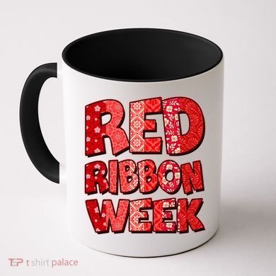 Red Ribbon Weekend Substance Abuse Awareness Coffee Mug