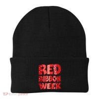 Red Ribbon Weekend Substance Abuse Awareness Beanie thumb 0