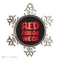 Red Ribbon Weekend Substance Abuse Awareness Ornament thumb 0
