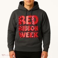 Red Ribbon Weekend Substance Abuse Awareness Hoodie thumb 2