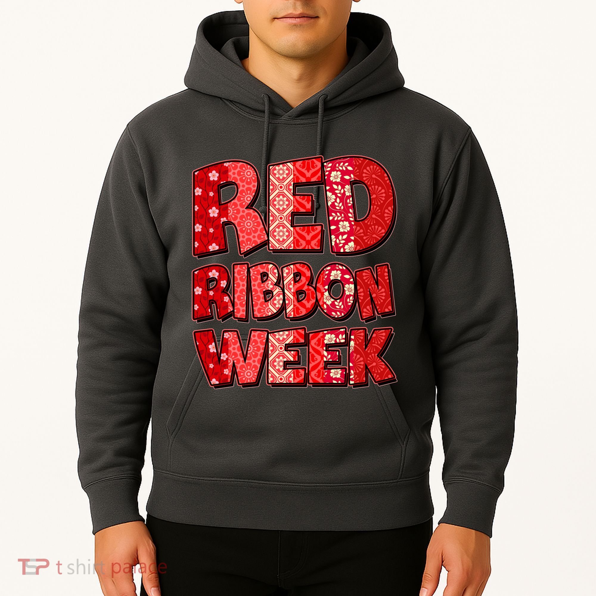 Red Ribbon Weekend Substance Abuse Awareness Hoodie