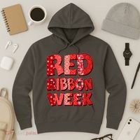 Red Ribbon Weekend Substance Abuse Awareness Hoodie thumb 3
