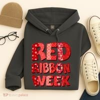 Red Ribbon Weekend Substance Abuse Awareness Hoodie thumb 4