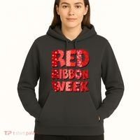 Red Ribbon Weekend Substance Abuse Awareness Hoodie thumb 5
