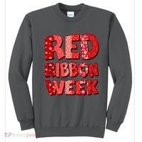 Red Ribbon Weekend Substance Abuse Awareness Sweatshirt thumb 0