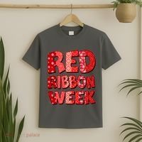 Red Ribbon Weekend Substance Abuse Awareness T-Shirt thumb 2