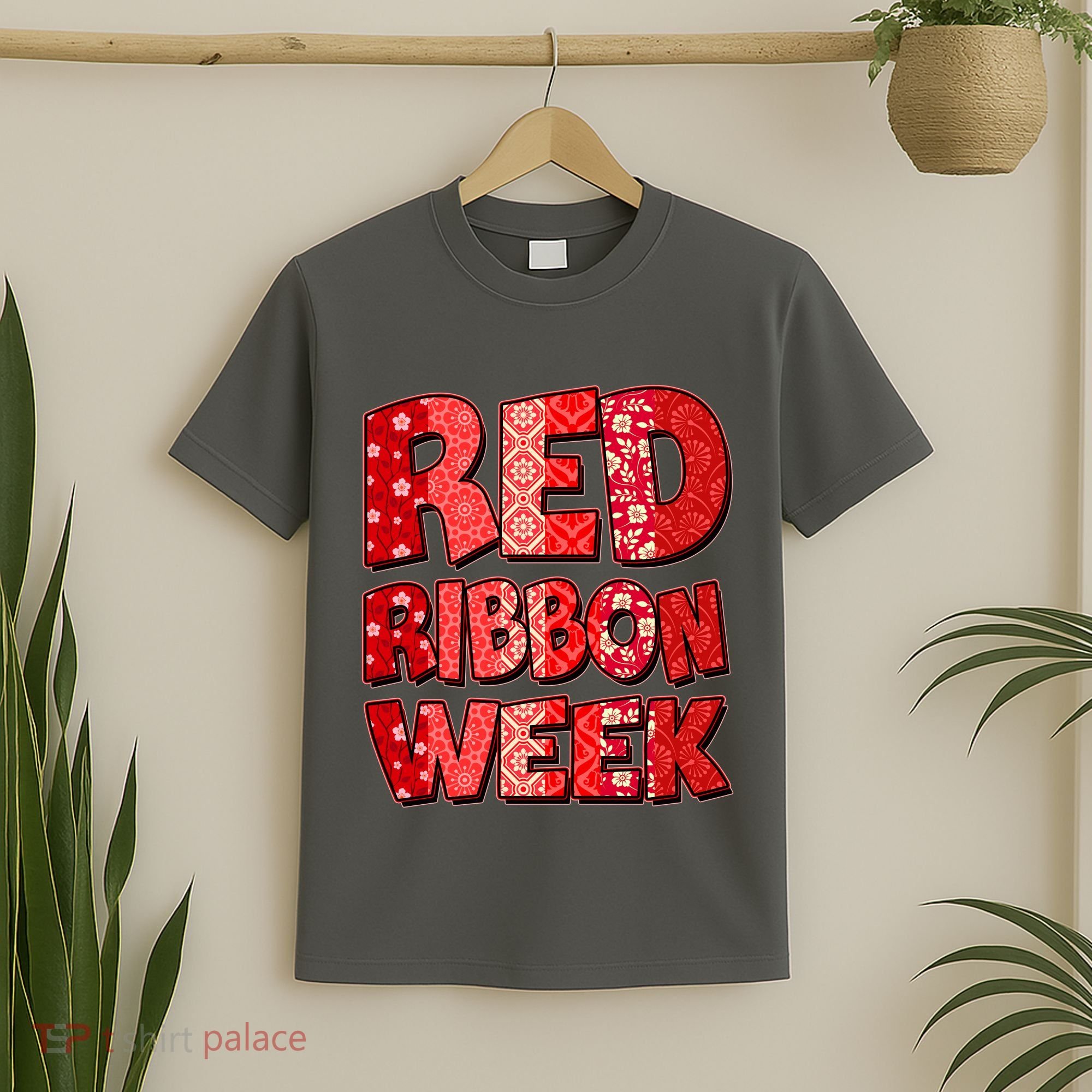 Red Ribbon Weekend Substance Abuse Awareness T-Shirt