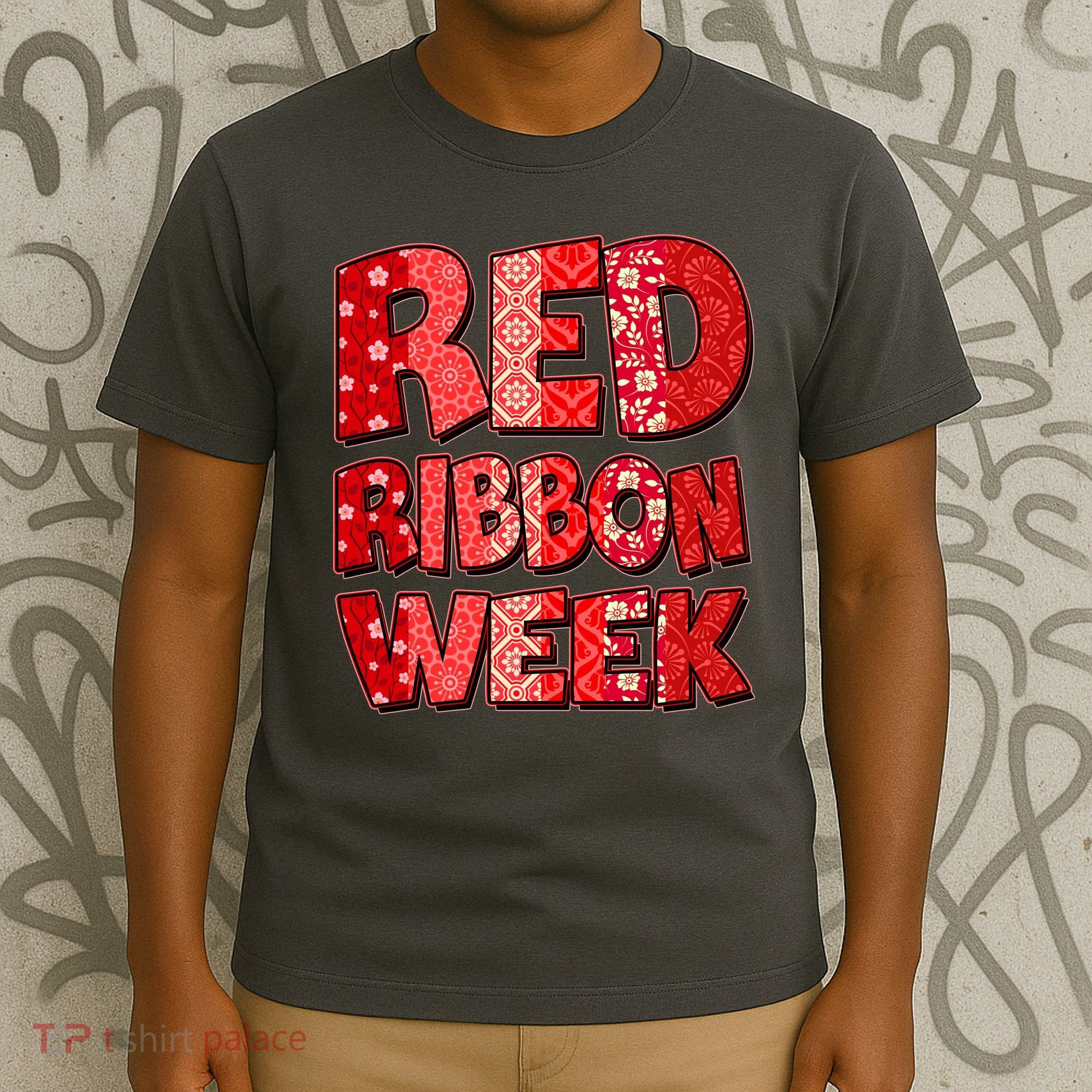 Red Ribbon Weekend Substance Abuse Awareness T-Shirt