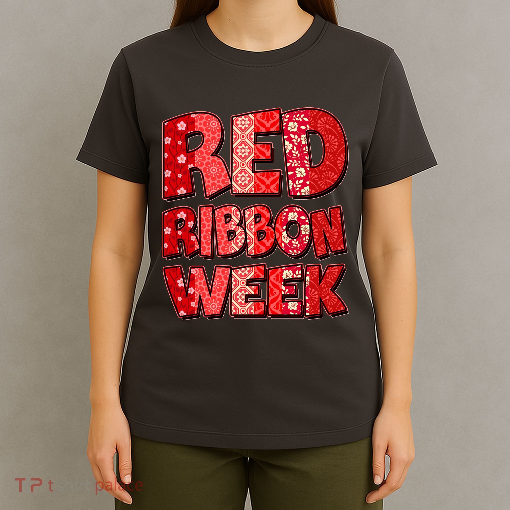 Red Ribbon Weekend Substance Abuse Awareness T-Shirt